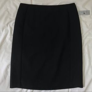 Worthington Simple Black Pencil Skirt